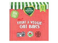 Baby Gourmet Fruit & Veggie Oat Bars - Strawberry Carrot - 5 x 18g