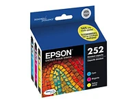 Epson DuraBrite Standard Capacity Colour Multi-Pack Ink Cartridge - Cyan, Magenta, Yellow - T252520-S