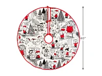 Hallmark Ornaments Peanuts Christmas Tree Skirt