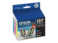 Epson 127 Extra High-Capacity Ink Cartridge - Multi-Pack - T127520-S