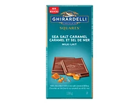 Ghirardelli Squares Milk Chocolate Bar - Sea Salt Caramel - 138g