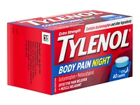 Tylenol* Body Pain Night Extra Strength Caplets - 40's� �