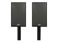 Polk High-Resolution Bookshelf Speakers - Pair - Black - Monitor XT15