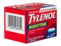 Tylenol* Extra Strength NightTime Caplets - 40's