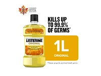 Listerine Original Mouthwash - 1L