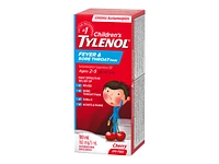 Tylenol* Children's Fever & Sore Throat Pain Suspension Liquid - 100ml� �