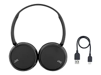 JVC HA-S36W Bluetooth Headphones - Carbon Black