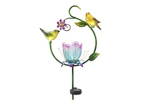 Collection by London Drugs Solar Decoration Garden Light - Birds/Flower - 33x12x93cm