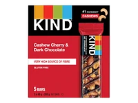 Kind Nut Bars - Cashew Cherry & Dark Chocolate - 5x40g