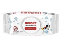 Huggies Simply Clean Baby Cleaning Wipes - 64 Wipes