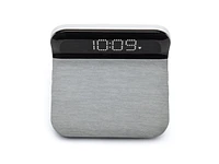 iHome Wireless Charger with Alarm Clock and USB Charging