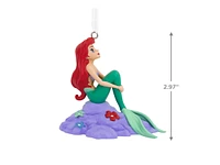 Hallmark Ornaments Disney Princess Christmas Tree Ornament - The Little Mermaid Ariel on Rock