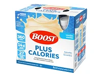 BOOST Plus Calories Protein Drink - Vanilla - 6 x 237ml