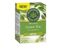 Traditional Medicinals Organic Tea - Matcha Green Tea - 16's