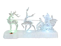 Danson Decor Decorative Sculpture - Santa with Sleigh