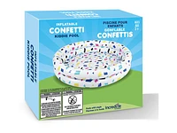 Incredible Novelties Confetti 2 Ring Inflatable Pool