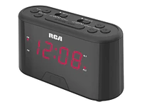 RCA Clock Radio - Black - RC551