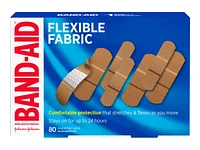 BAND-AID Flexible Fabric Bandages - Assorted Sizes - 80's