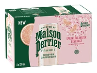 Maison Perrier Sparkling Water - Forever Grapefruit - 8 x 330ml