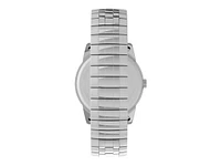 Timex Easy Reader Watch - Silver-Tone/White - TW2V400009J