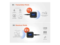 Hypergear Intellicast Bluetooth Wireless Audio Receiver / Transmitter - Black