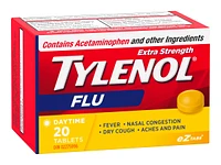 Tylenol* Extra Strength Flu Daytime Tablets - 20s