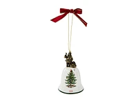 Spode Christmas Tree Ornament - Santa Bell