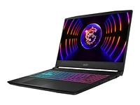 MSI Katana 15 Gaming Laptop - 15.6 Inch - 16 GB RAM - 1 TB SSD - Intel Core i7 12650H - RTX 4060 - Black - B12VFK-237CA