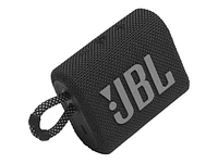 JBL Go 3 Portable Bluetooth Speaker - Black - Refurbished - JBLGO3BLKAM-Z