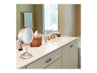 Conair True Glow LED Mirror - Satin Nickel - TGBE104XC