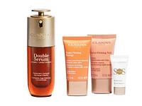 Clarins Double Serum & Extra-Firming Skin Care Gift Set - 4 piece