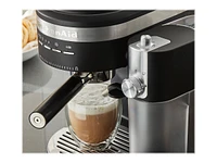 KitchenAid Espresso Maker with Milk Frother - Black Matte - KES6404BM