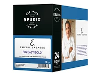 Emeril Big Easy Bold Coffee K-Cup Pods - Dark Roast - 24s