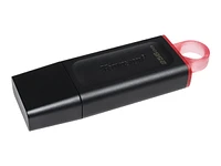 Kingston DataTraveler Exodia USB Flash Drive- Black/Pink - 256GB - DTX/256GB