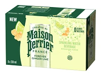 Maison Perrier Sparkling Water - Forever Ginger Lime - 8 x 330ml