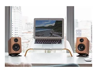 Kanto YU2 Speakers - Walnut - YU2WALNUT