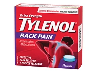 Tylenol* Back Pain Extra Strength Caplets - 18's� �