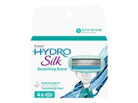 Schick Hydro Silk Sensitive Care Refill Cartridges - 4's