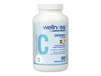 Wellness by London Drugs Vitamin C Chewable - 500mg - 180s