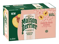 Maison Perrier Sparkling Water - Forever Peach - 8 x 330ml