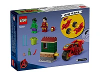 LEGO Marvel - Iron Man with Bike and The Hulk