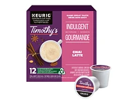 Timothy's Chai Latte K-Cup Coffee Pods - 12's