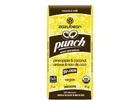 Zazubean Punch Chocolate Bar - Pineapple/Coconut - 85g