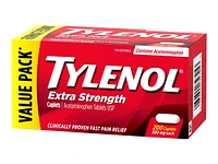 Tylenol* Extra Strength Caplets - 500mg - 200s