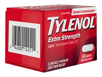 Tylenol* Extra Strength Acetaminophen Caplets - 50's� �