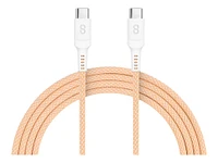 LOGiiX VIBRANCE Connect USB-C to USB-C Cable - Orange - 1.5m