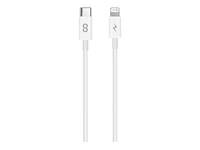 Logiix Sync and Charge Jolt 1.5M Lightning Cable - White - LGX-12863