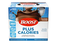 BOOST Plus Calories Protein Drink - Chocolate - 6 x 237ml