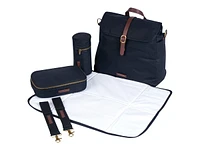 BabaBing Barca Diaper Bag Set - Black