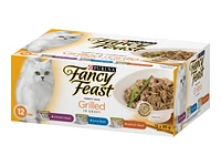 Fancy Feast Grilled in Gravy Cat Food - Variety Pack - 12 x 85g